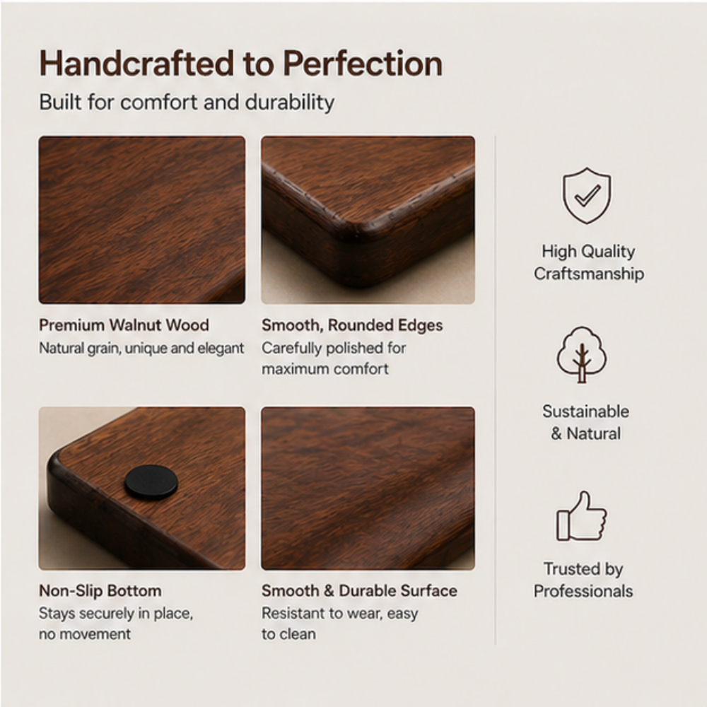 Walnut Wrist Rest