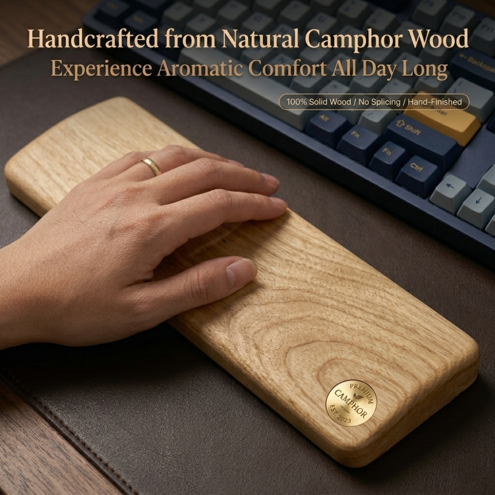 Camphor Wood Wrist Rest