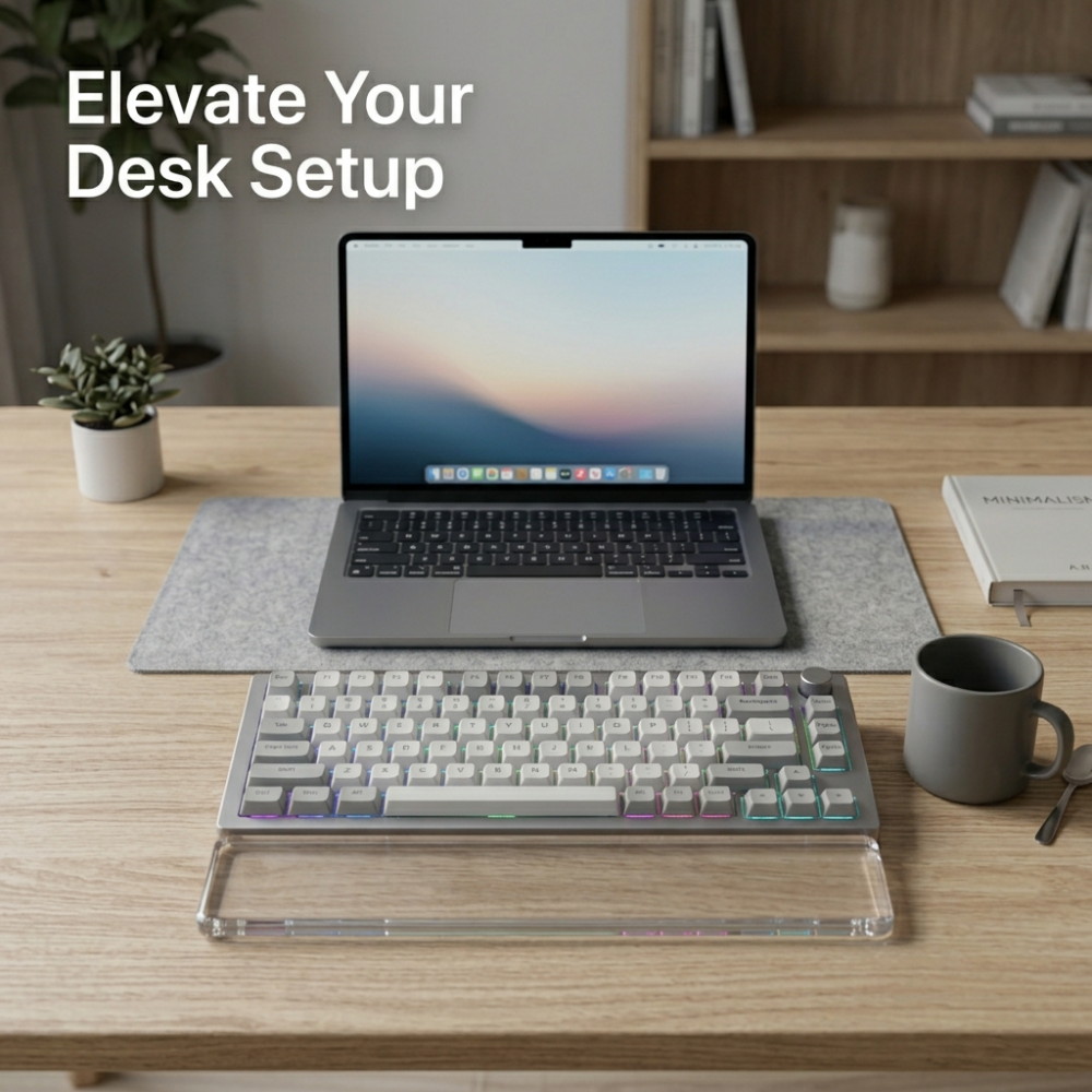 Crystal Clear Wrist Rest