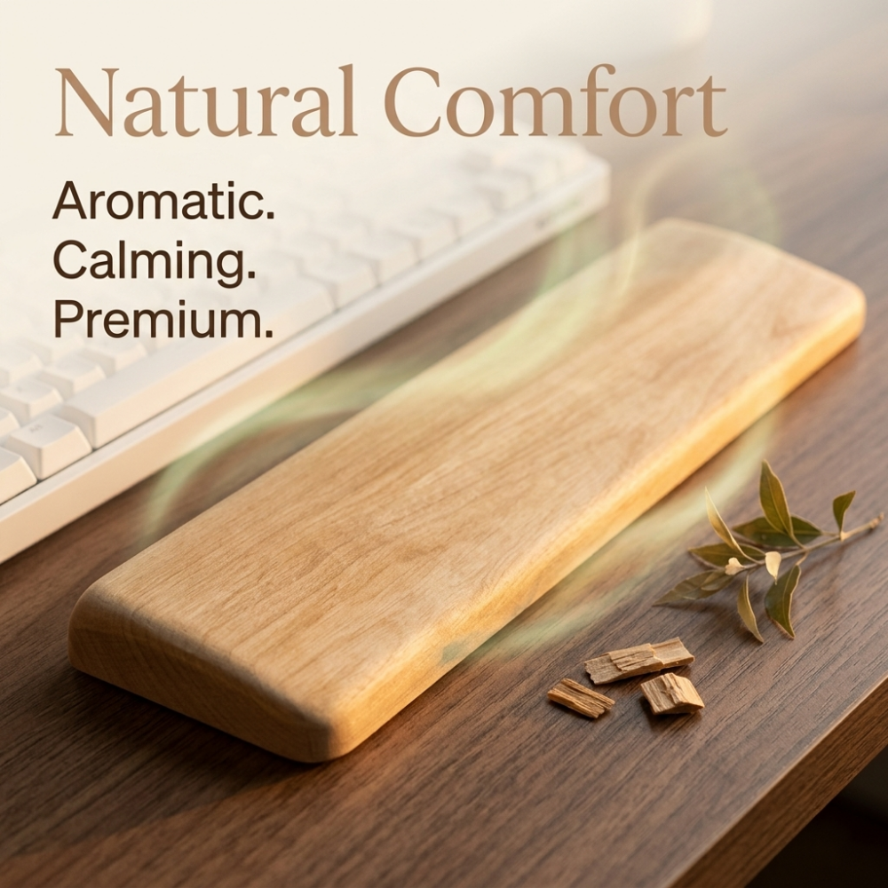 Camphor Wood Wrist Rest