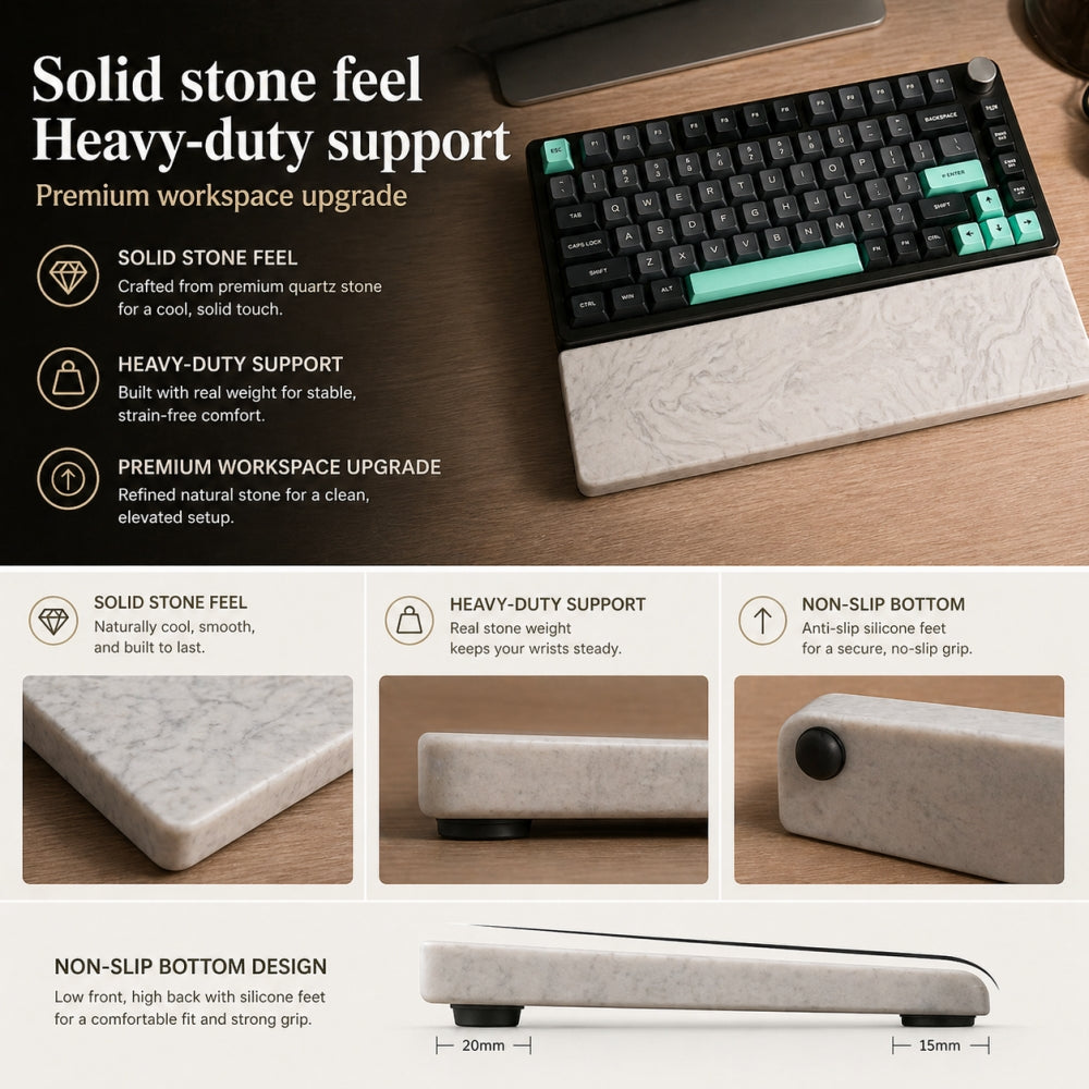 Quartz Wrist Rest