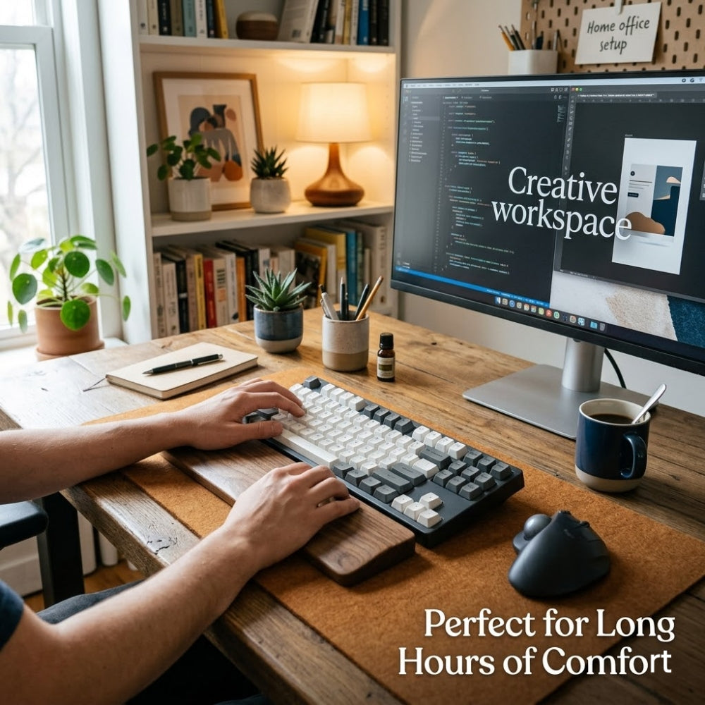 Solid Wood Wrist Rest