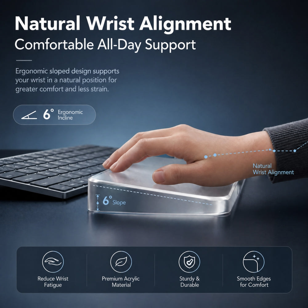 Acrylic Wrist Rest